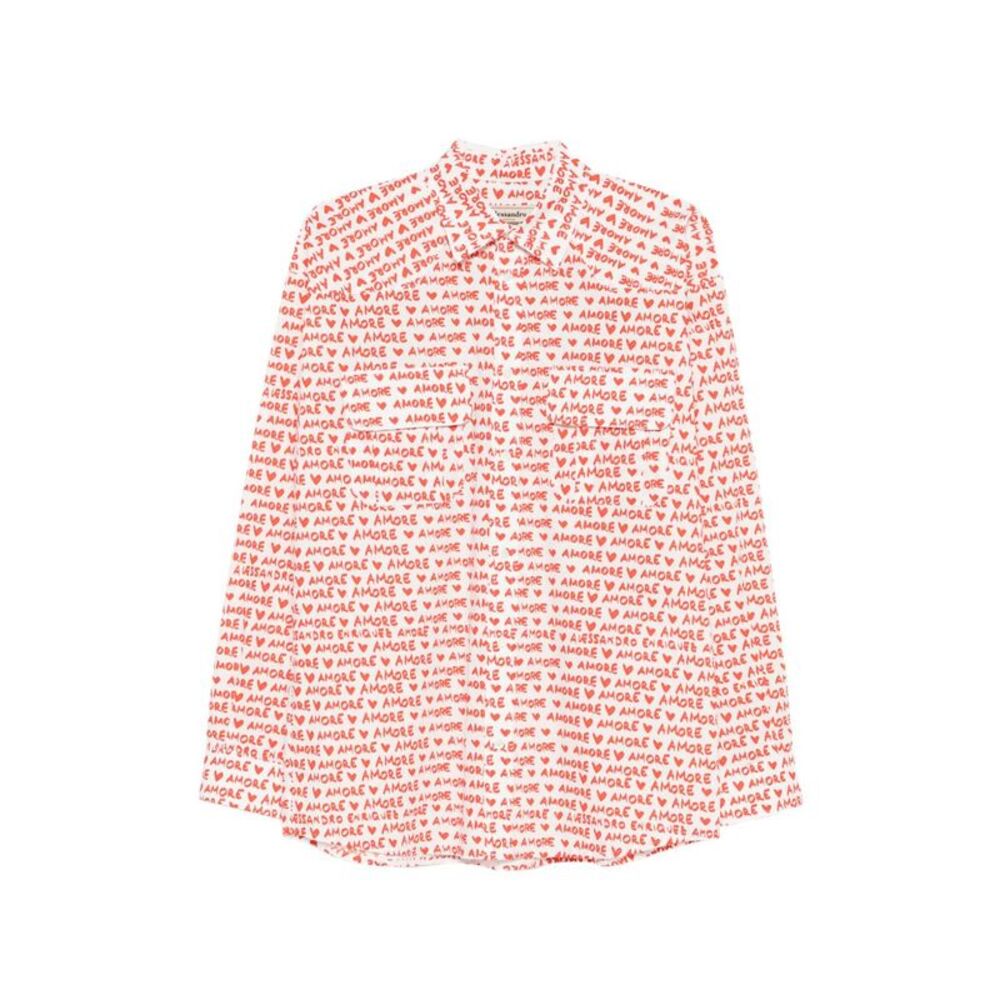 Alessandro Enriquez Women Printed Cotton Shirt